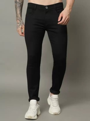 linaria Straight Fit Men Black Jeans