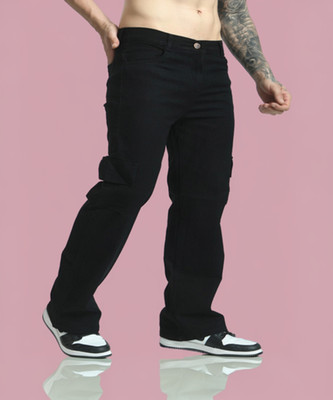 Jeancherry Jogger Fit Men Black Jeans