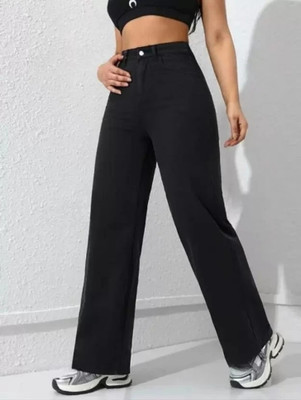 TRUEFIT Straight Fit Women Black Jeans