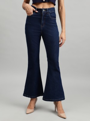 Kwantico Flared Women Dark Blue Jeans