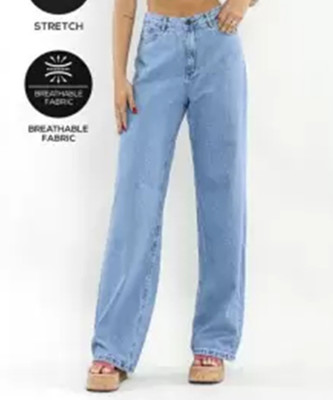 METRONAUT Regular Women Light Blue Jeans