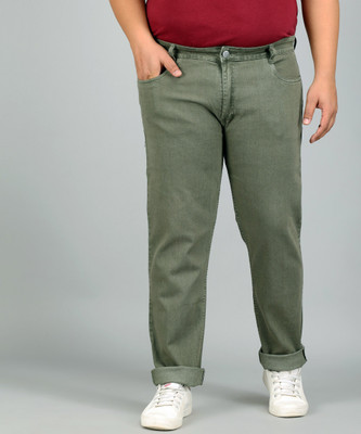 STUDIO NEXX Regular Men Dark Green Jeans