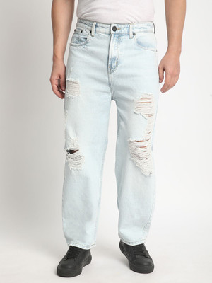 Bene Kleed Loose Fit Men Blue Jeans