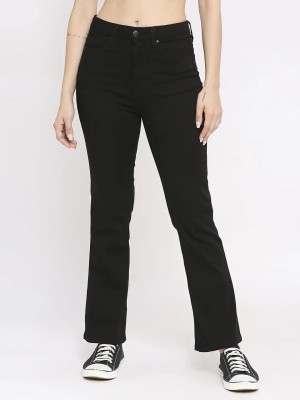 Spykar Boot-Leg Women Black Jeans