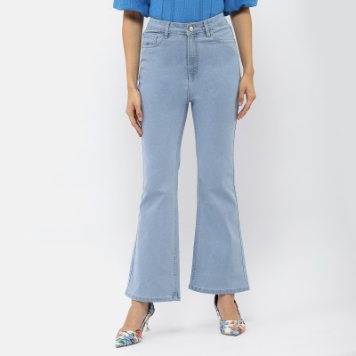 MADAME Relaxed Fit Women Light Blue Jeans
