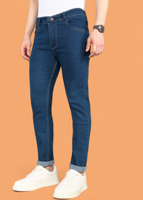 RASSO Slim Men Dark Green Jeans