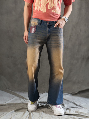 FUGAZEE Flared Men Blue Jeans