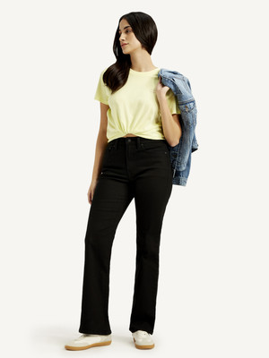 LEVI'S Regular Women Black Jeans