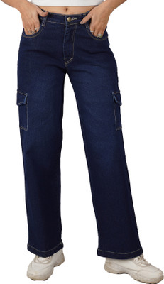 zayla Flared Women Dark Blue Jeans
