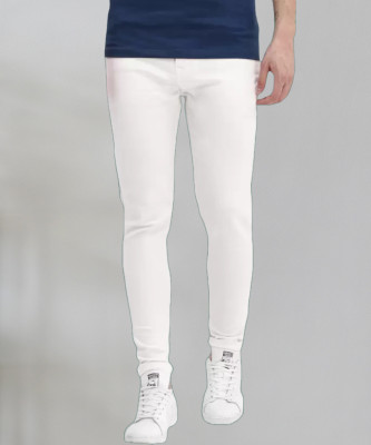 Moda Rapido Slim Men White Jeans