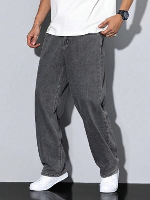 Star4well Straight Fit Men Grey Jeans