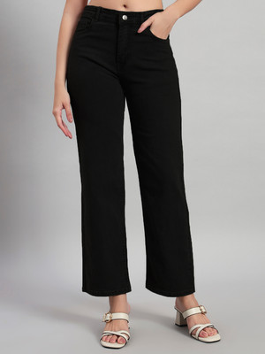 RAGZO Loose Fit Women Black Jeans