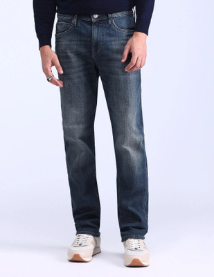 FLYING MACHINE Straight Fit Men Blue Jeans