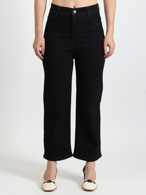TYFFYN Boot-Leg Women Black Jeans