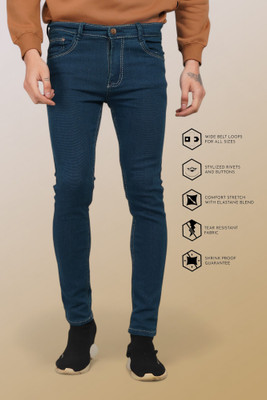 Lzard Regular Men Blue Jeans