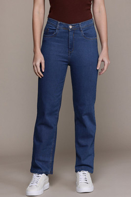 Drewin Boyfriend Women Dark Blue Jeans