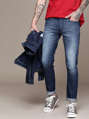 WROGN Skinny Men Blue Jeans