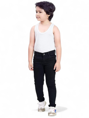 ICONIC ME Regular Boys Black Jeans