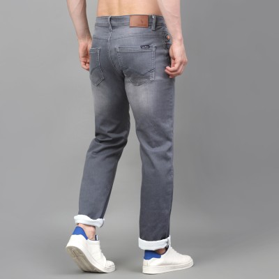 LOUIS STITCH Slim Men Grey Jeans