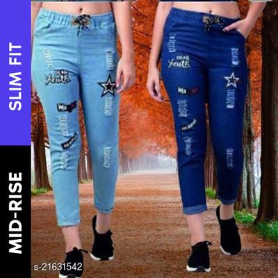 MK Collection Regular Women Blue Jeans