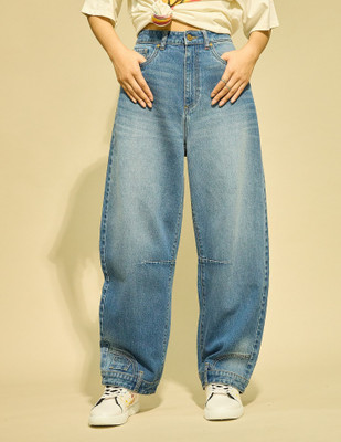 FLYING MACHINE Loose Fit Women Blue Jeans