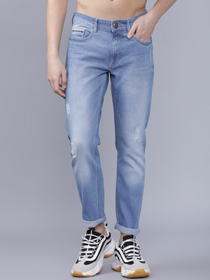 The Indian Garage Co. Slim Men Blue Jeans