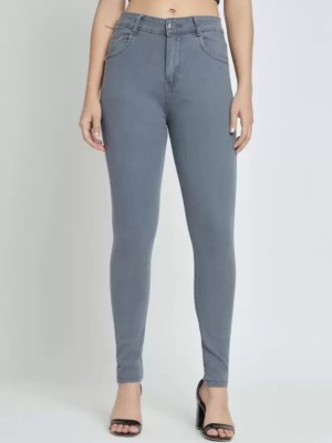 SKYGLORY Skinny Women Grey Jeans