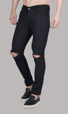 linaria Slim Men Black Jeans