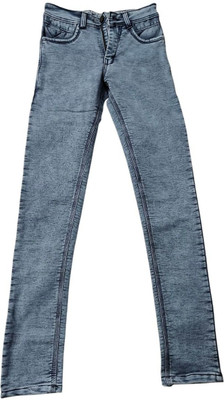 FaizanFashion Slim Men Black Jeans