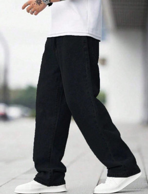 DASHING FIT Boyfriend Men Black Jeans