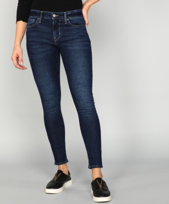 LEVI'S 710 Super Skinny Women Blue Jeans