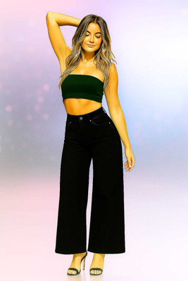 BLUELOCK Relaxed Fit Women Black Jeans