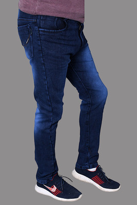 DDD COLLECTION Regular Men Dark Blue Jeans