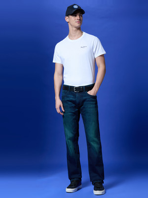 Pepe Jeans Tapered Fit Men Grey Jeans