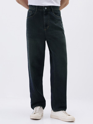 Urbano Fashion Loose Fit Men Dark Blue Jeans