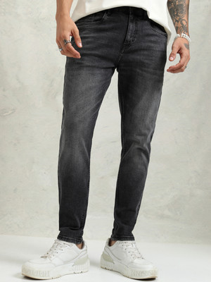 HIGHLANDER Tapered Fit Men Grey Jeans