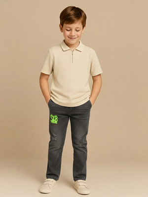 ZAB Regular Boys Grey Jeans