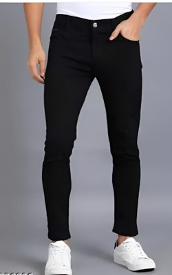 CAMFITS Slim Men Black Jeans