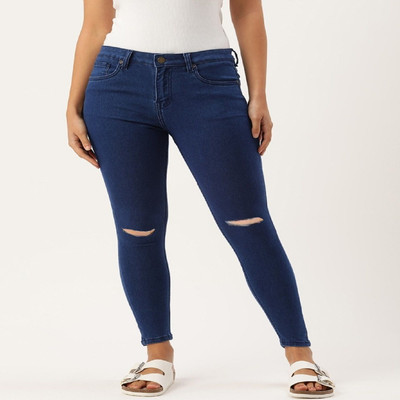 1DAYSTREET Skinny Women Dark Blue Jeans