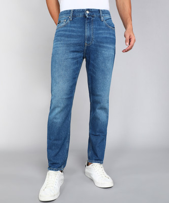Calvin Klein Jeans Flared Men Blue Jeans