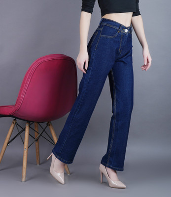 METRONAUT Loose Fit Women Dark Blue Jeans