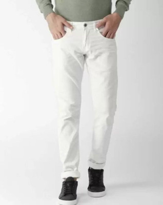 PE GENZ TRENDS Boyfriend Men White Jeans