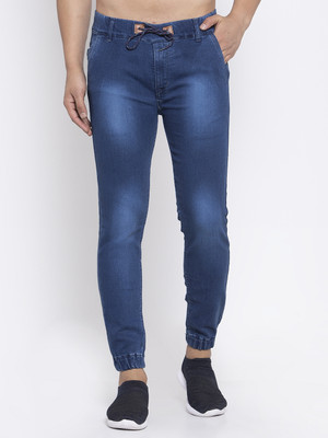 Xee Jogger Fit Men Blue Jeans
