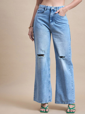 Roadster Flared Women Blue Jeans