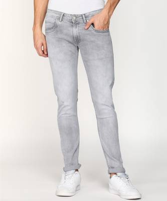 Peter england grey best sale jeans