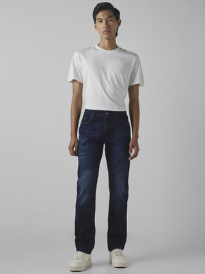 MUFTI Straight Fit Men Dark Blue Jeans