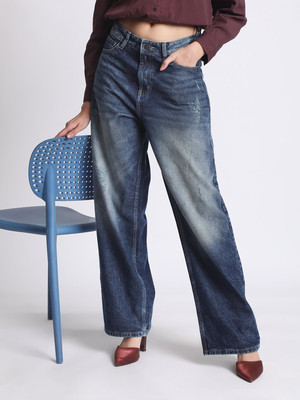 Roadster Relaxed Fit Women Blue Jeans