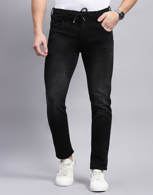 MONTE CARLO Regular Men Black Jeans