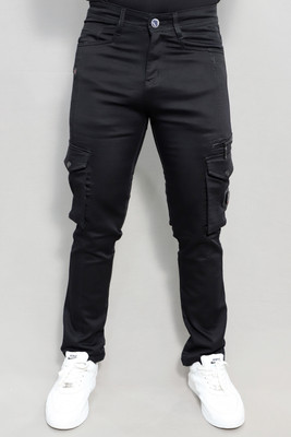 X.k. Kids Slim Men Black Jeans