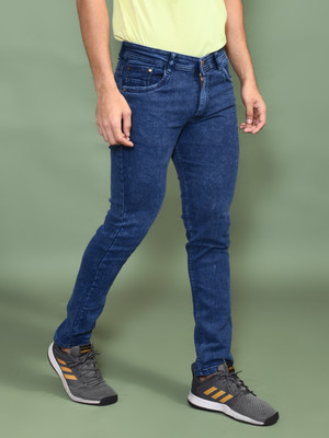 METRONAUT Slim Men Dark Green Jeans